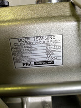 画像をギャラリービューアに読み込む, ベルト駆動式油回転真空ポンプ TSW-50NC 60Hz