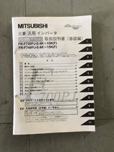 画像をギャラリービューアに読み込む, インバーター 三菱電機 FR-F720PJ-5.5K